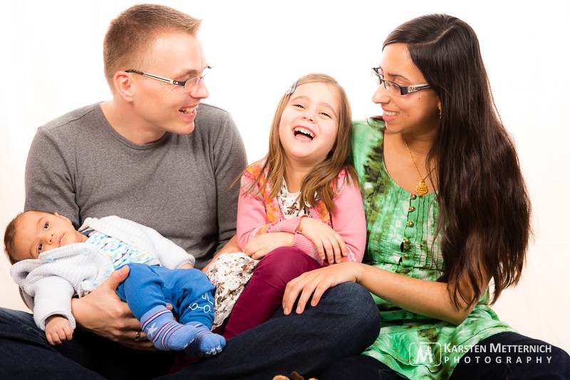 Einmal die komplette Familie