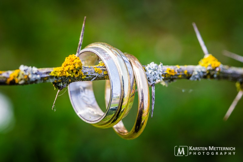 Und zum Schluss noch die Ringe...